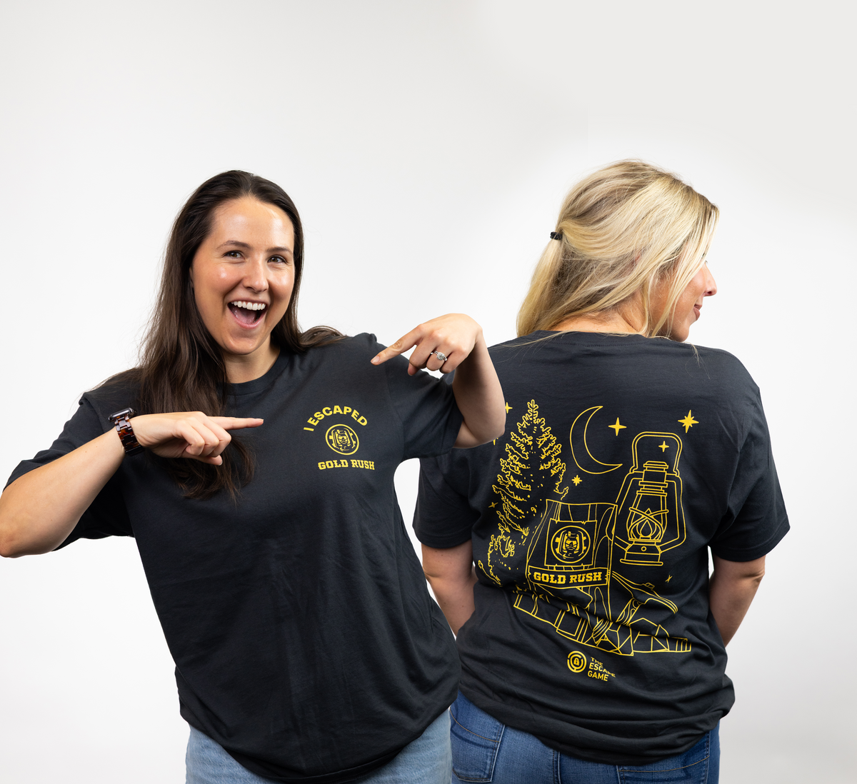 I Escaped Gold Rush 2 Sided T-Shirt