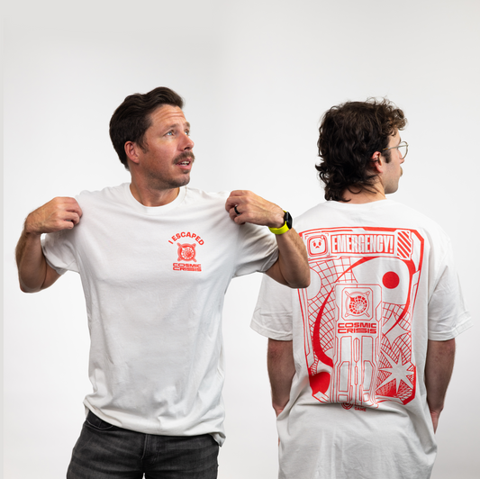 I Escaped Cosmic Crisis 2 Sided T-Shirt