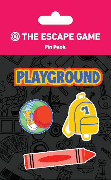 Playground Pin Pack – The Escape Game
